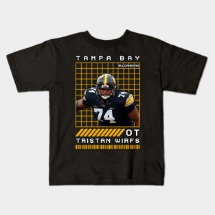 TRISTAN WIRFS - OT - TAMPA BAY BUCCANEERS Kids T-Shirt